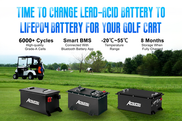 Benefits of Acoucou LiFePO4 Golf Cart Batteries