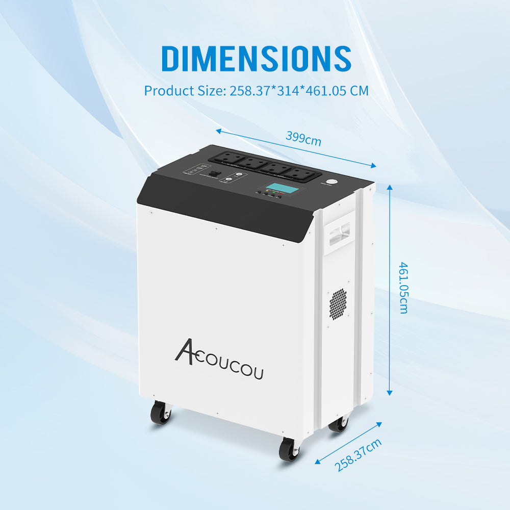 Acoucou All-In-One P1000 1000W Built-In Inverter Energy Storage