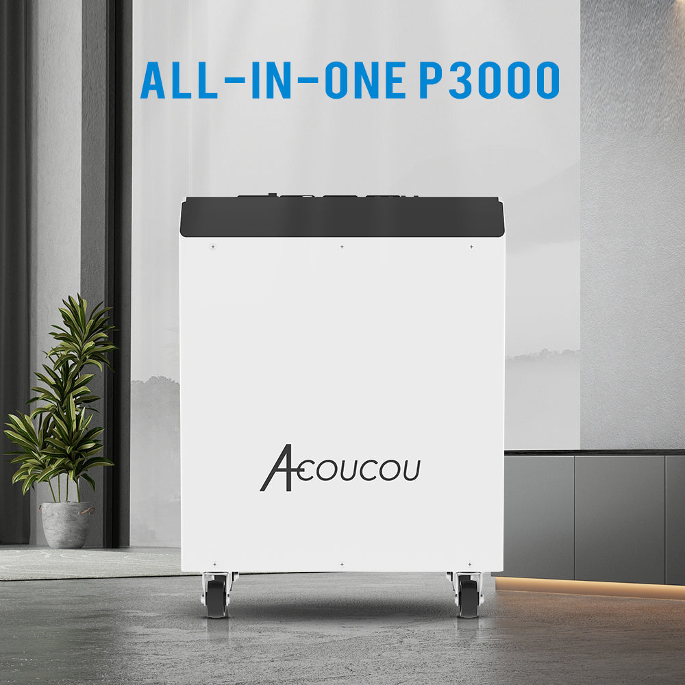 Acoucou All-In-One P3000 3000W Built-In Inverter Energy Storage