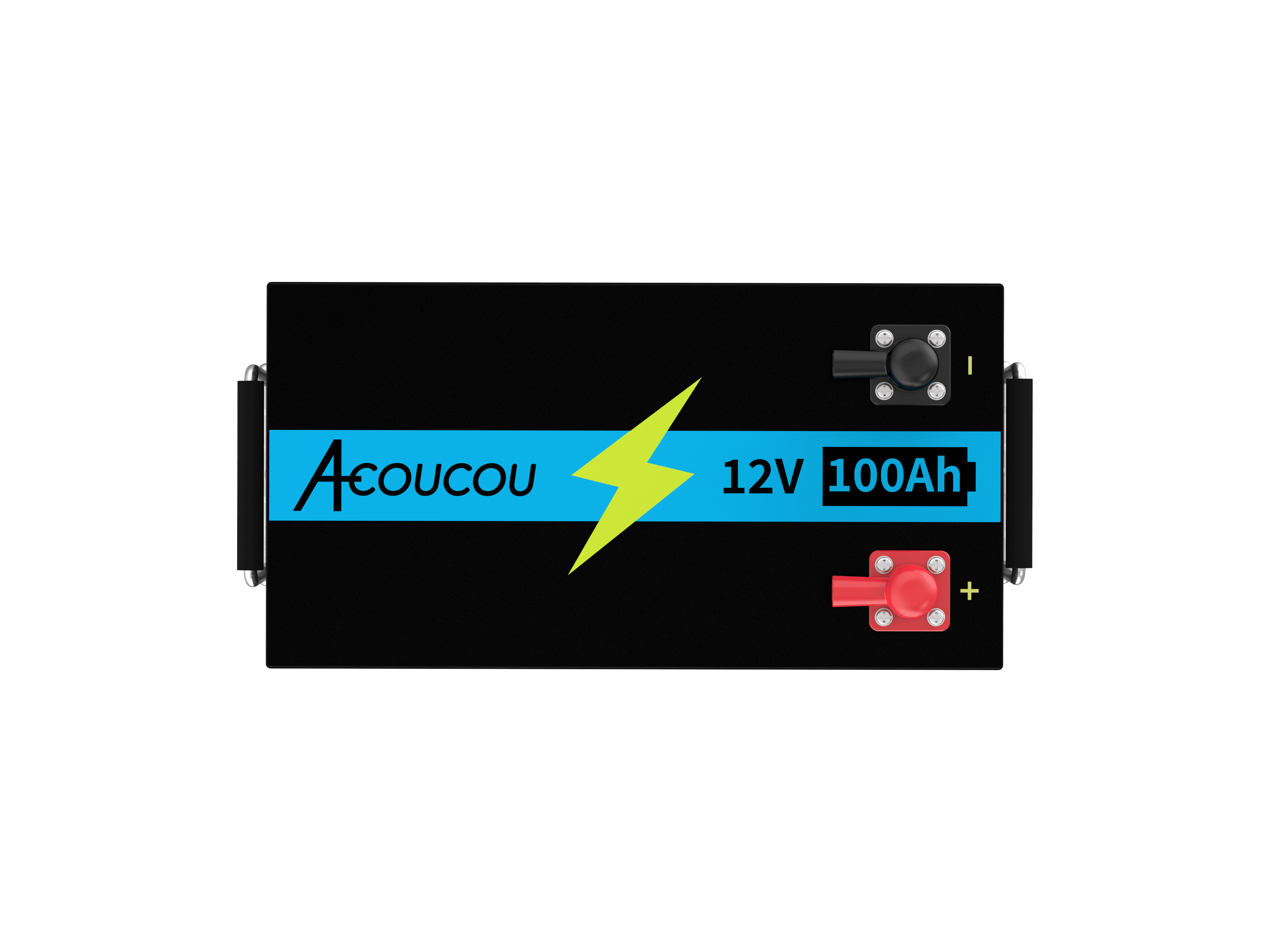 Acoucou MaxOne 12V 100Ah Bluetooth Lithium LiFePO4 Deep Cycle Battery,RV Marine Motor Golfcart Battery - Acoucoubatteries